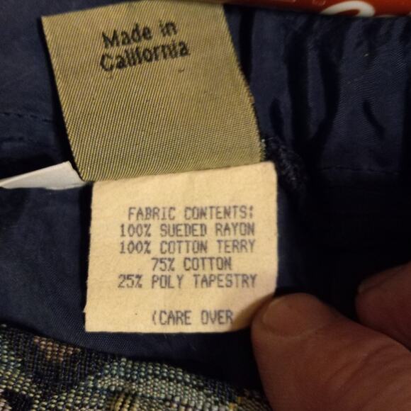 Vntg 80s 90s Papike Wear 2 Pc Set Aztec Southwestern Jacket Duster Maxi Skirt S - Picture 7 of 14